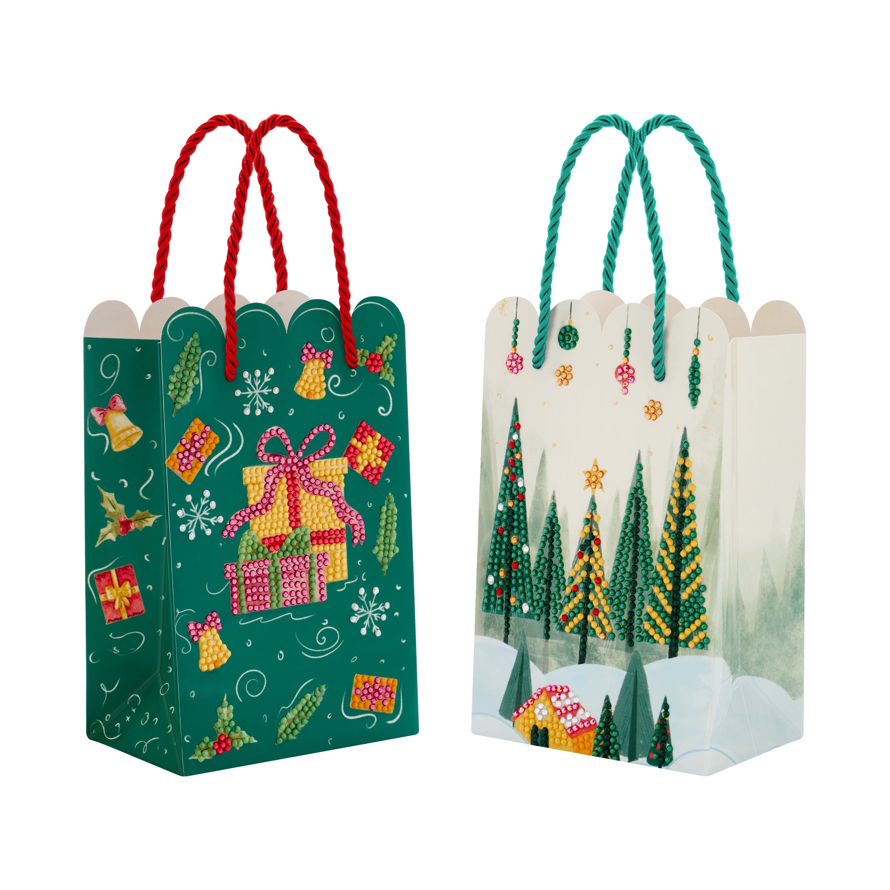 Winter Wonderland & Jolly Gifts - Gift Bags (Set of 2)