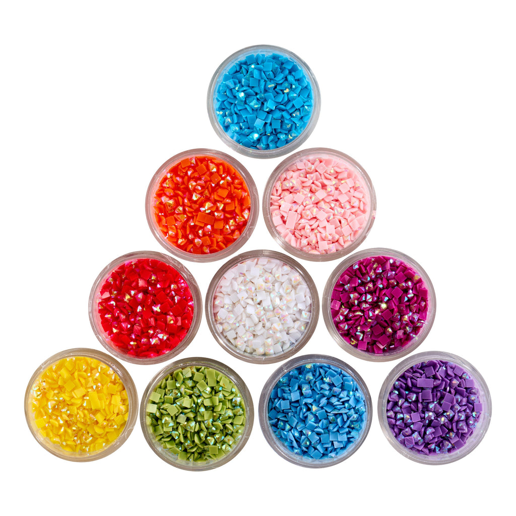 Aurora Borealis - Rainbow Square (Set of 10)