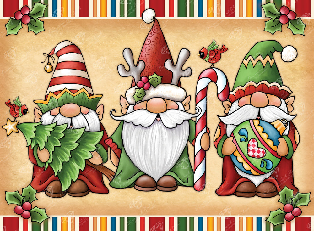 Christmas Gnome Trio G6