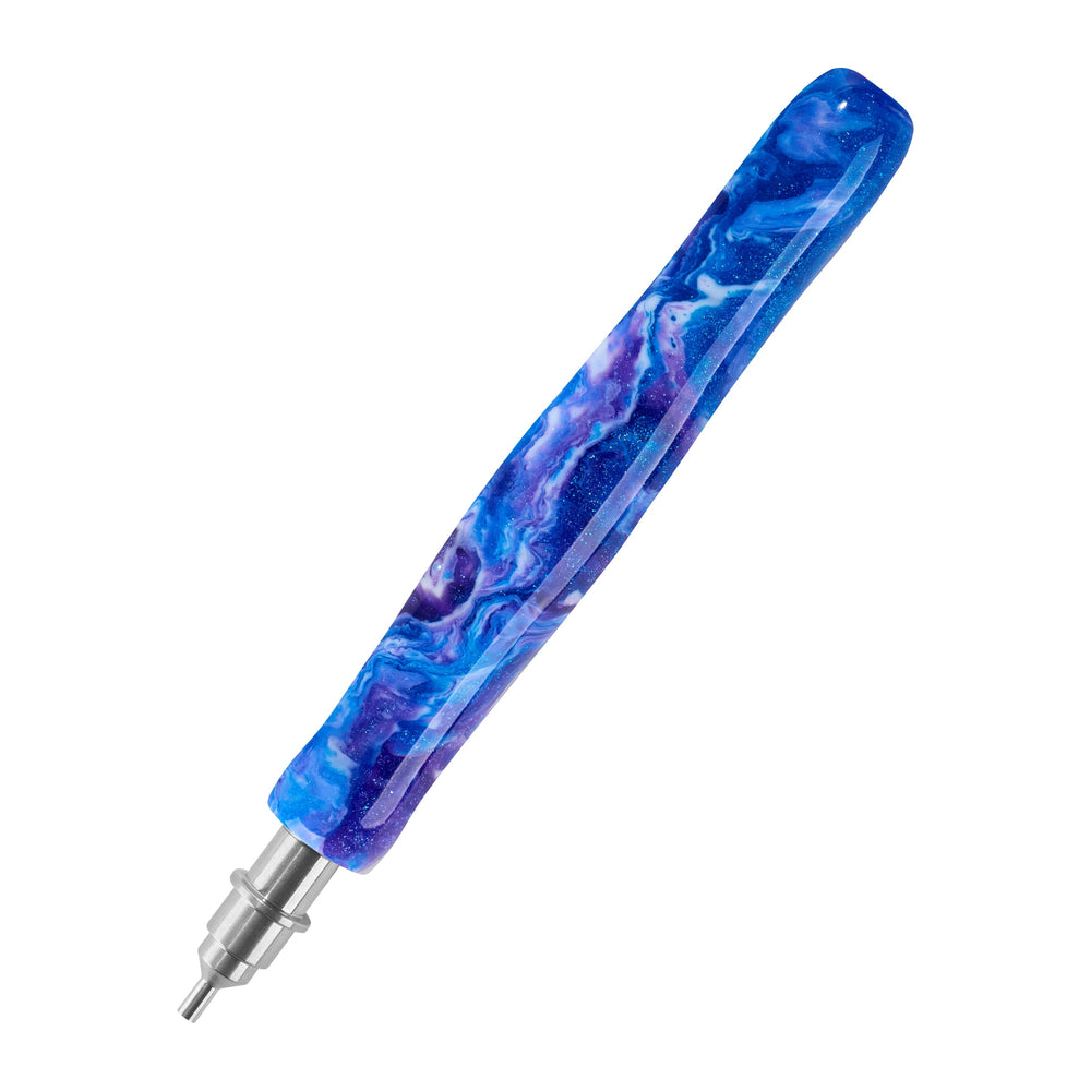 Twist And Pick Premium Pen - Cyan Calypso Swirl L9