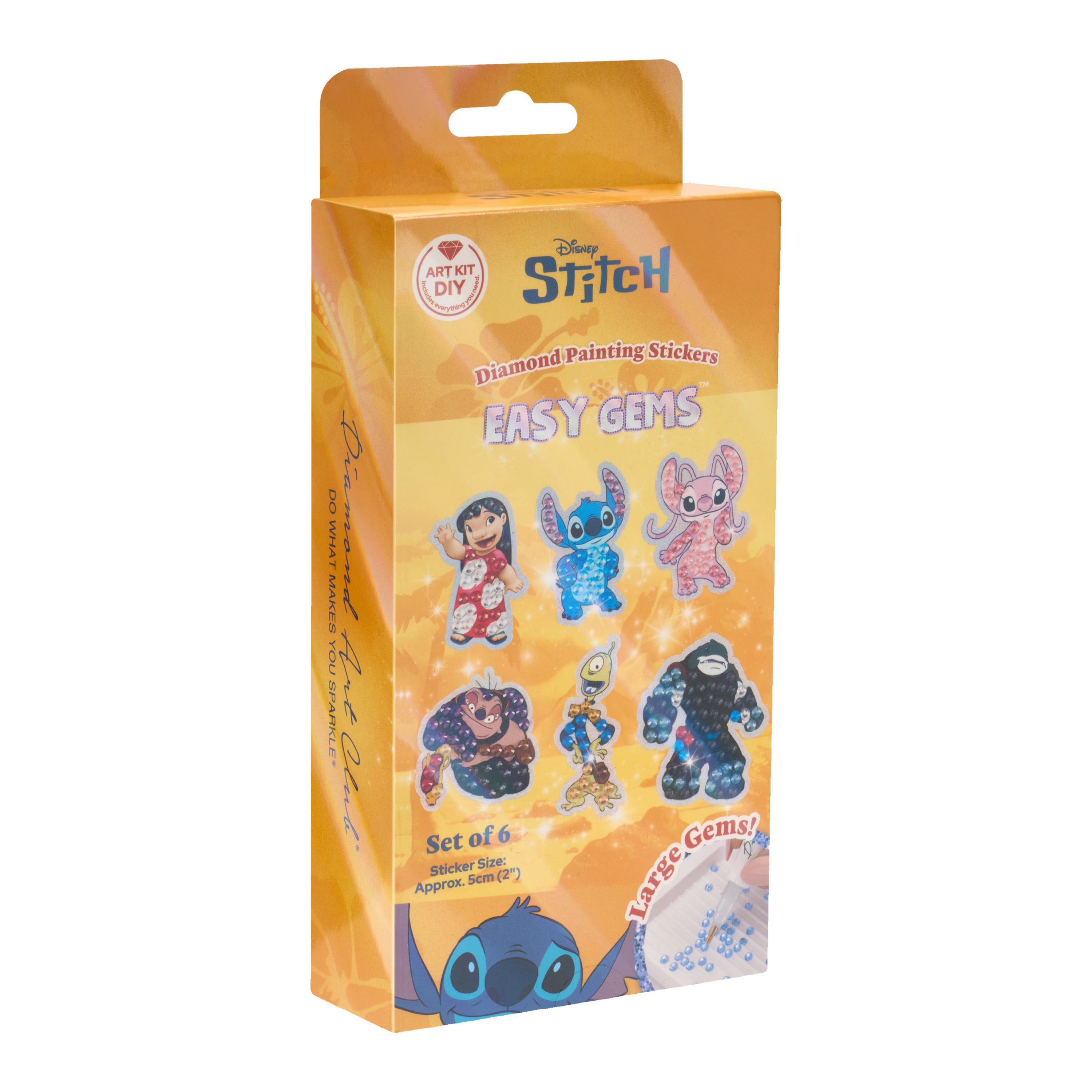 Easy Gem™ Stickers - Lilo & Stitch™ (Set of 6)