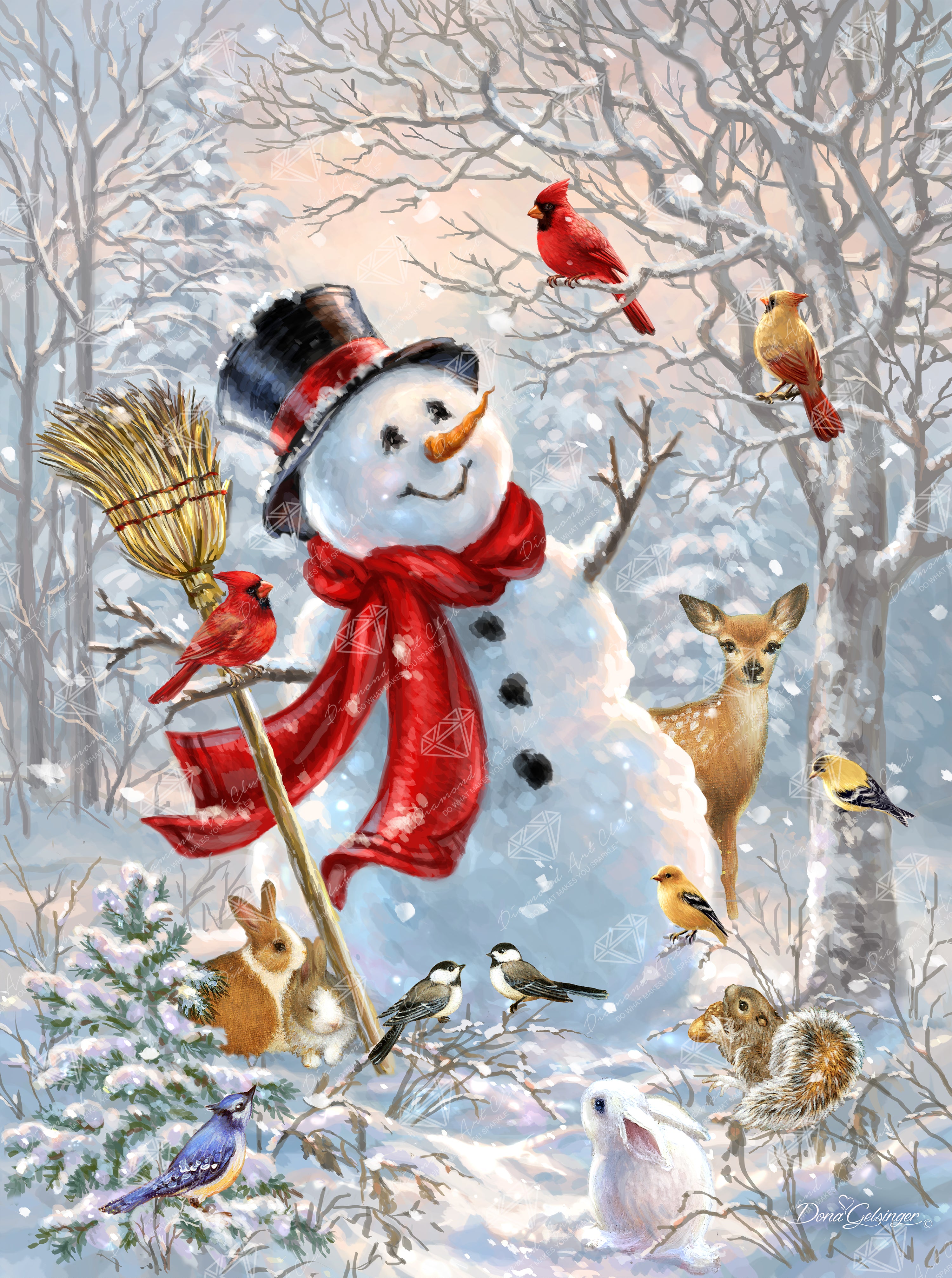 Frosty Forest Friend