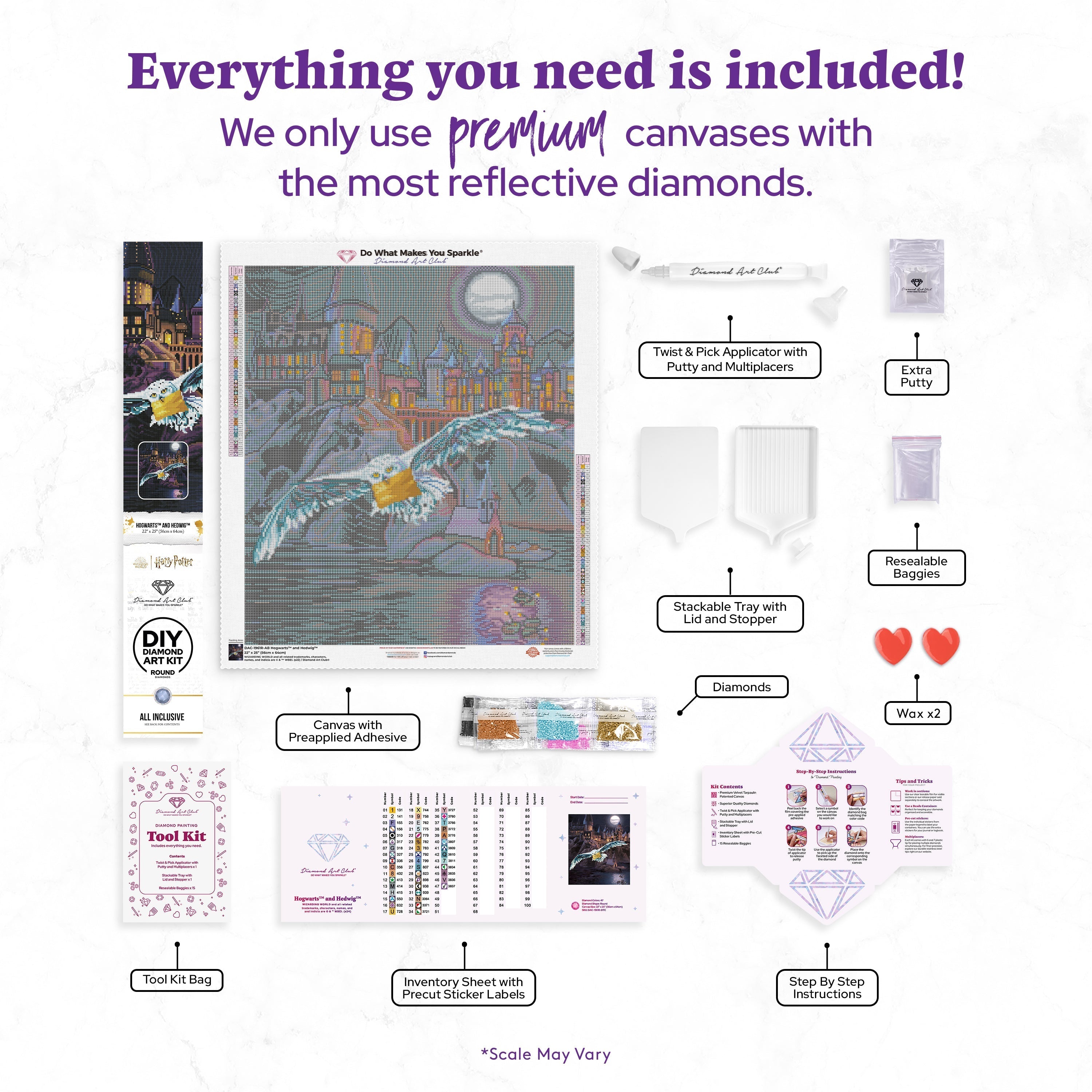 Hogwarts™ and Hedwig™