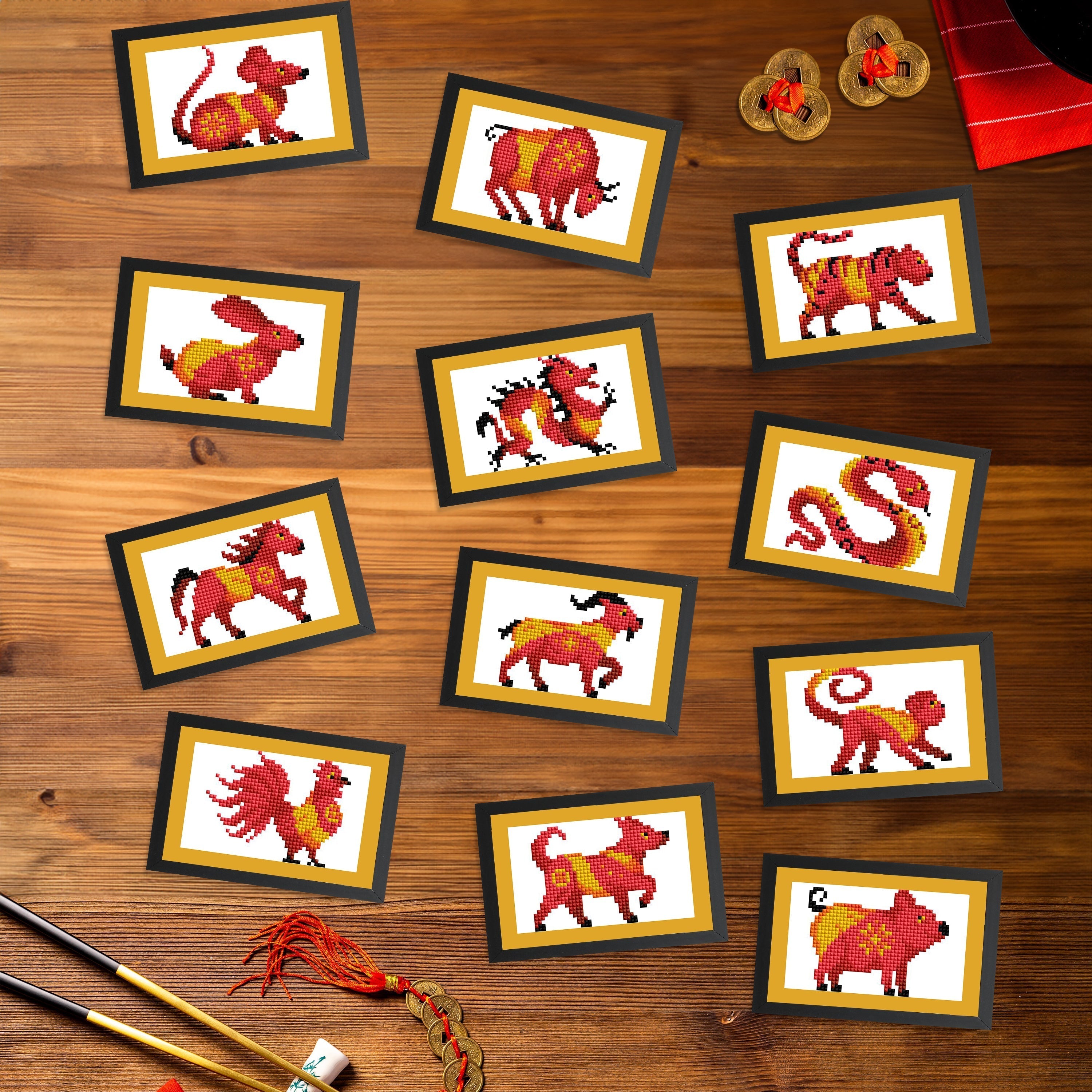 Mini Dazzles™ - Chinese Zodiac
