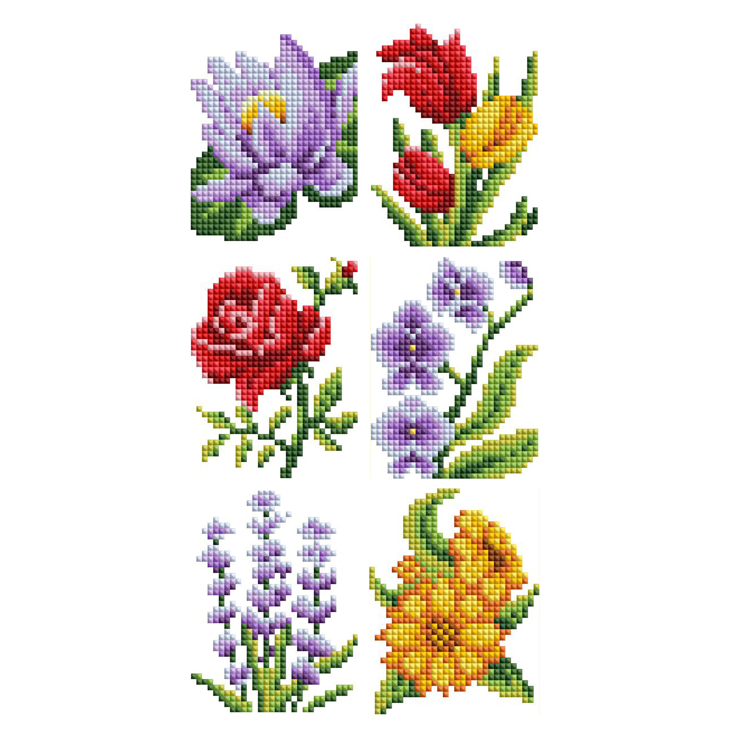 Mini Dazzles™ - Classic Flowers