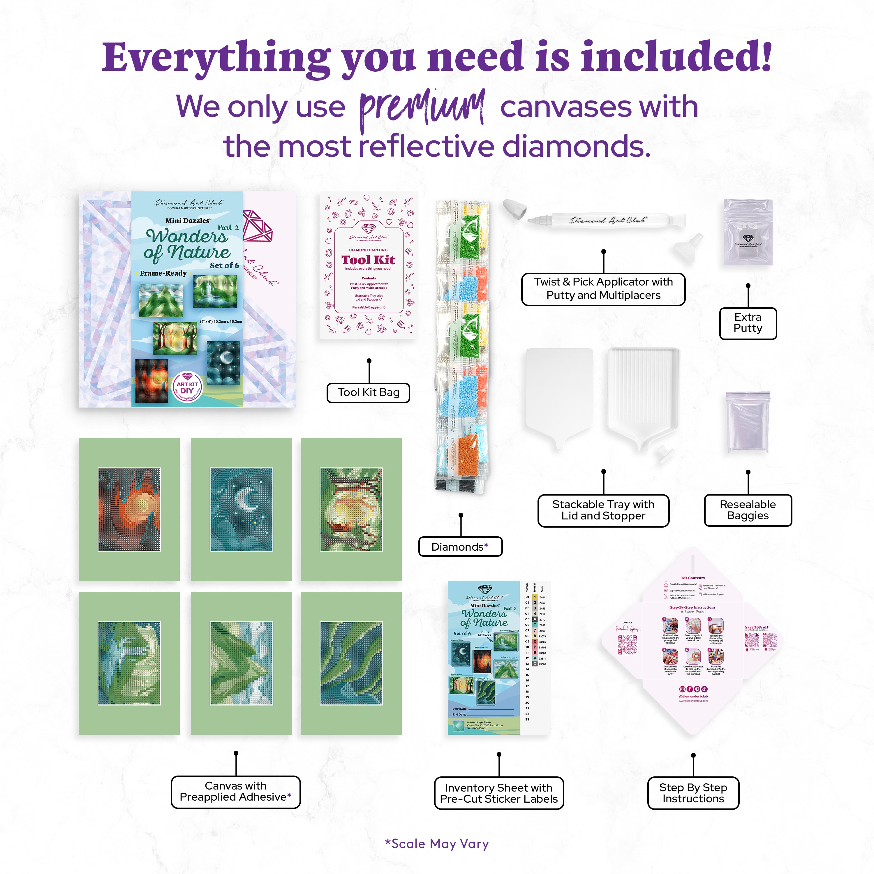 Mini Dazzles™ - Wonders of Nature Part 2