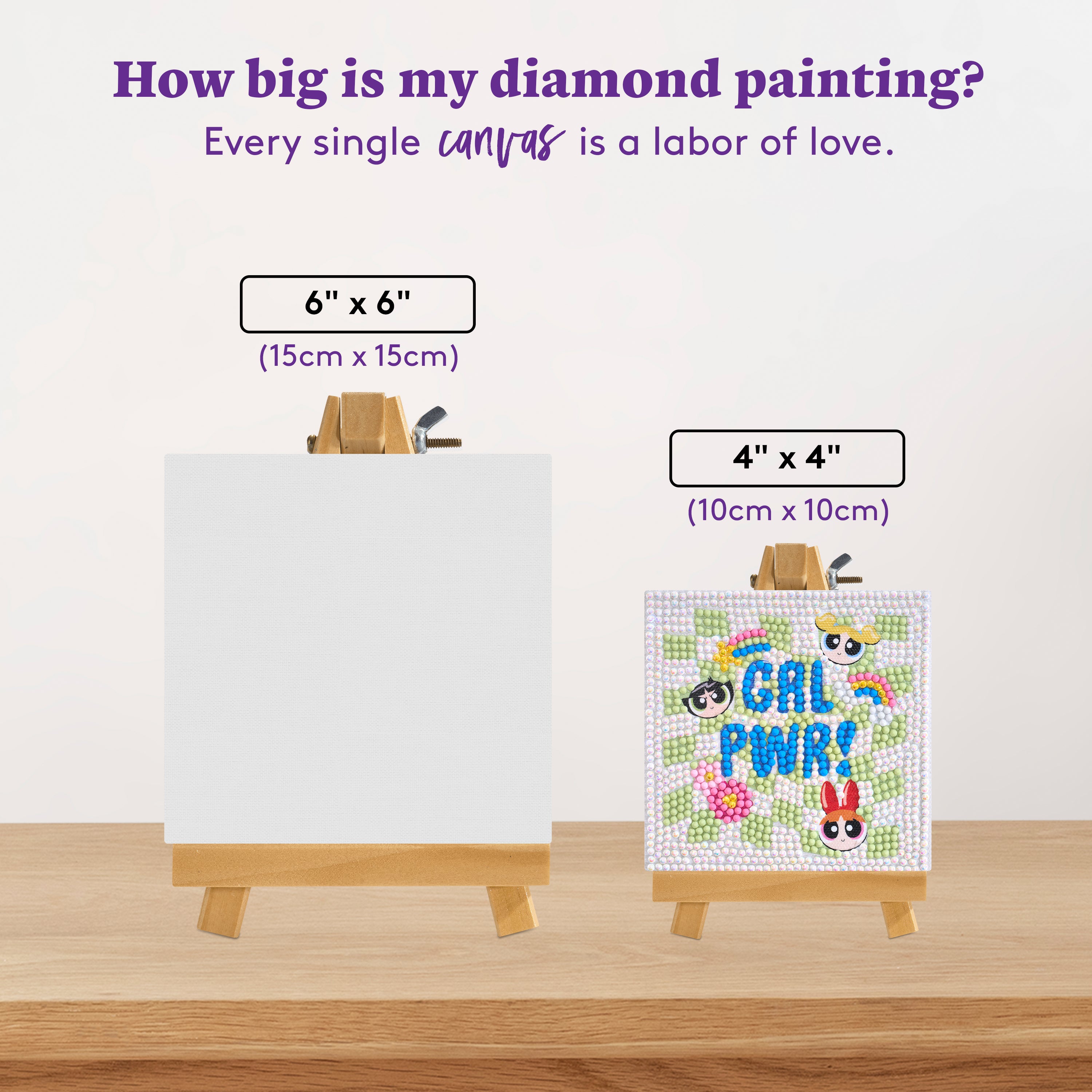 Mini Easels - GRL PWR! (Powerpuff Girls™)