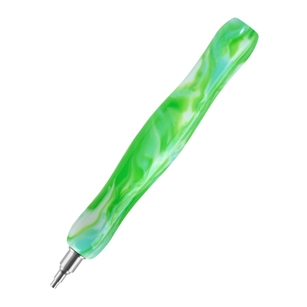 Twist-On Dual-Threaded Premium Drill Pen – Seafoam Swirl B2